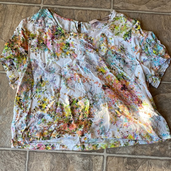 Floral crop top - Picture 1 of 3